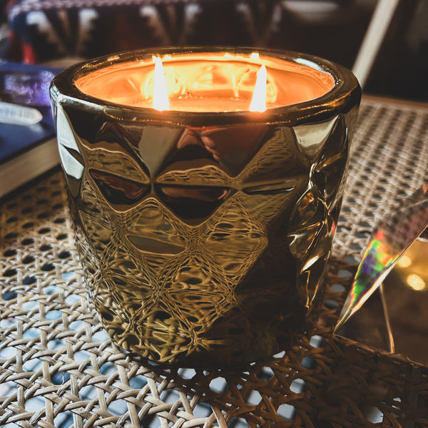 MARRAKESH Double Wick XL Ceramic Candle + Planter