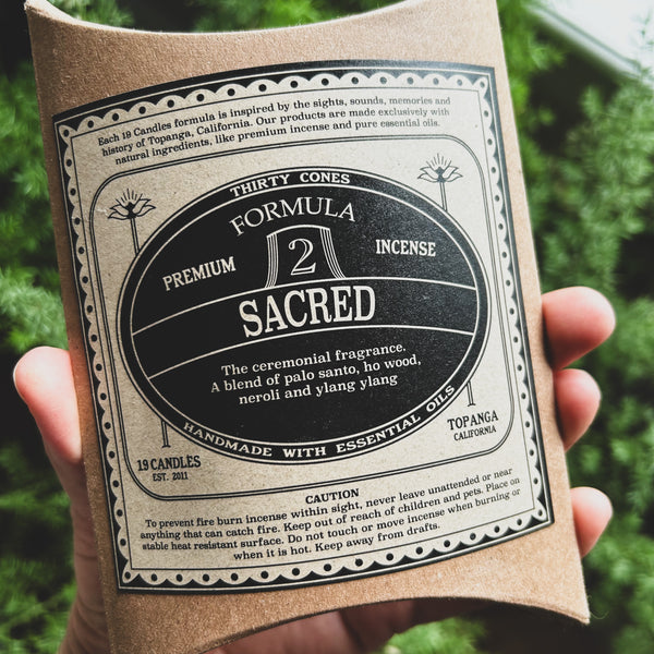 19 Candles // Handcrafted Botanical Incense