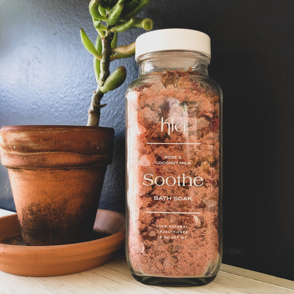 Klei // SOOTHE Bath Soak- Rose + Coconut Milk