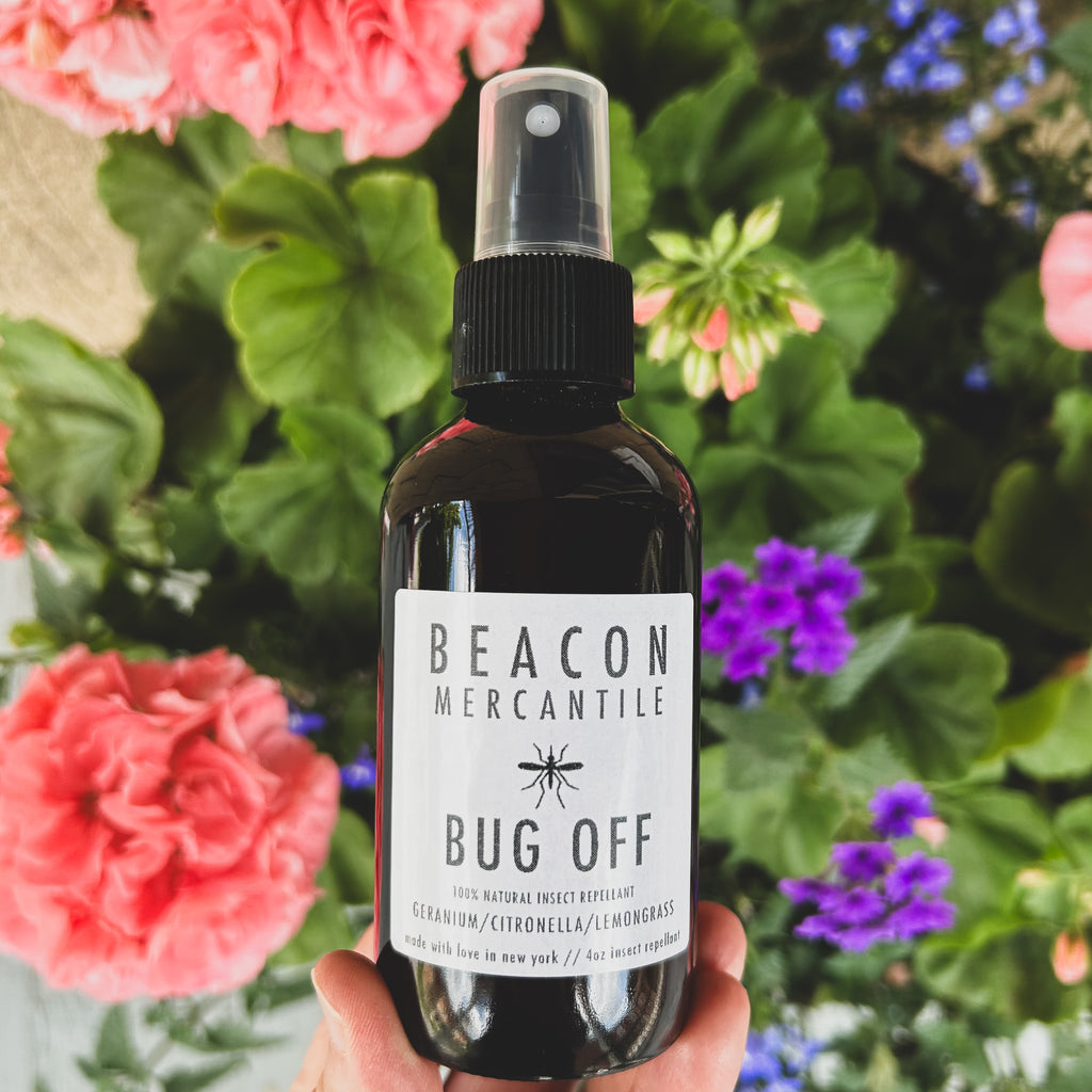 Bug Off // Natural Insect Repellent- Roller, Balm, Spray, Candle