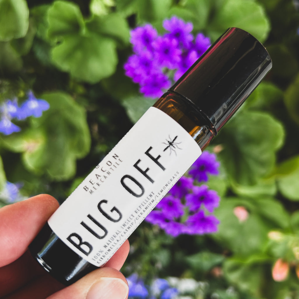 Bug Off // Natural Insect Repellent- Roller, Balm, Spray, Candle