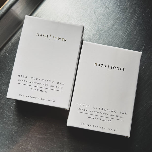 Nash and Jones // Cleansing Bars- Milk, Honey