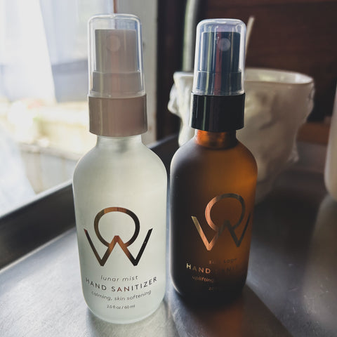 Wildland Organics // Organic Hand Sanitizer- Lunar Mist, Sun Sage