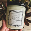 No.56 Ginger Flower // Recycled Glass Candle