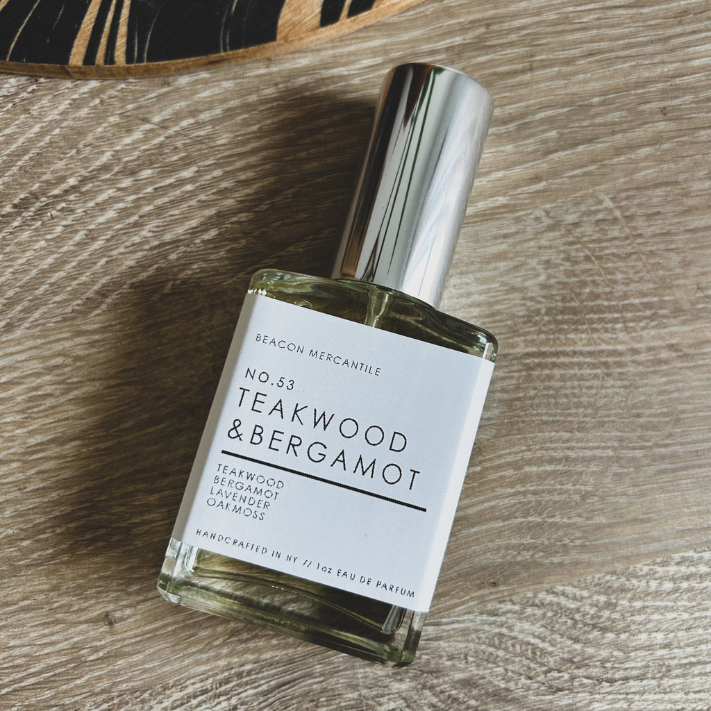 No.53 Teakwood & Bergamot // 30ml Eau de Parfum