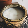 MARRAKESH Double Wick XL Biggie Candle + Planter