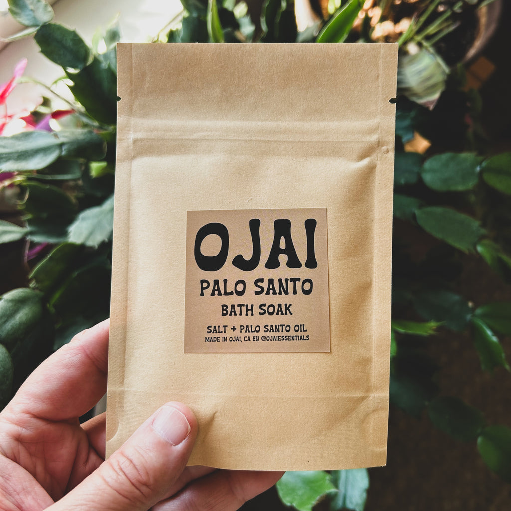 Ojai Essentials // Bath Salts- Palo Santo, Golden Hour, Ojai Pixie