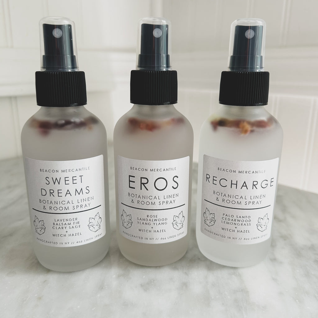 BM Blends Botanical Linen & Room Spray // Eros, Sweet Dreams, Recharge