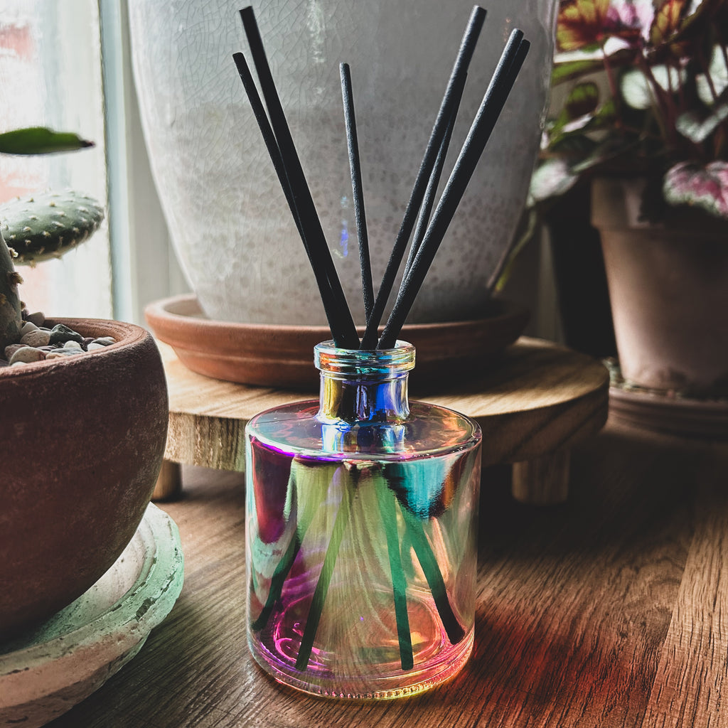 PRISMA Iridescent Glass XL Reed Diffuser 🌈💥