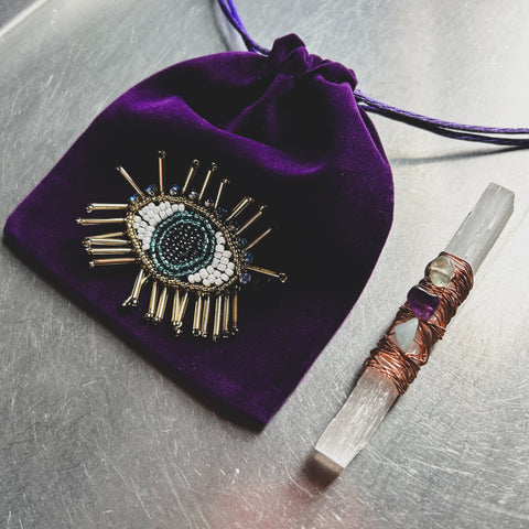 Good Vibes Handmade Selenite, Copper & Crystal Wands ✨