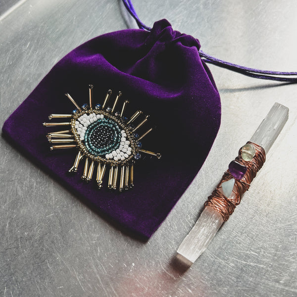 Good Vibes Handmade Selenite, Copper & Crystal Wands ✨