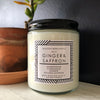 No.9 Ginger & Saffron // Recycled Glass Candle