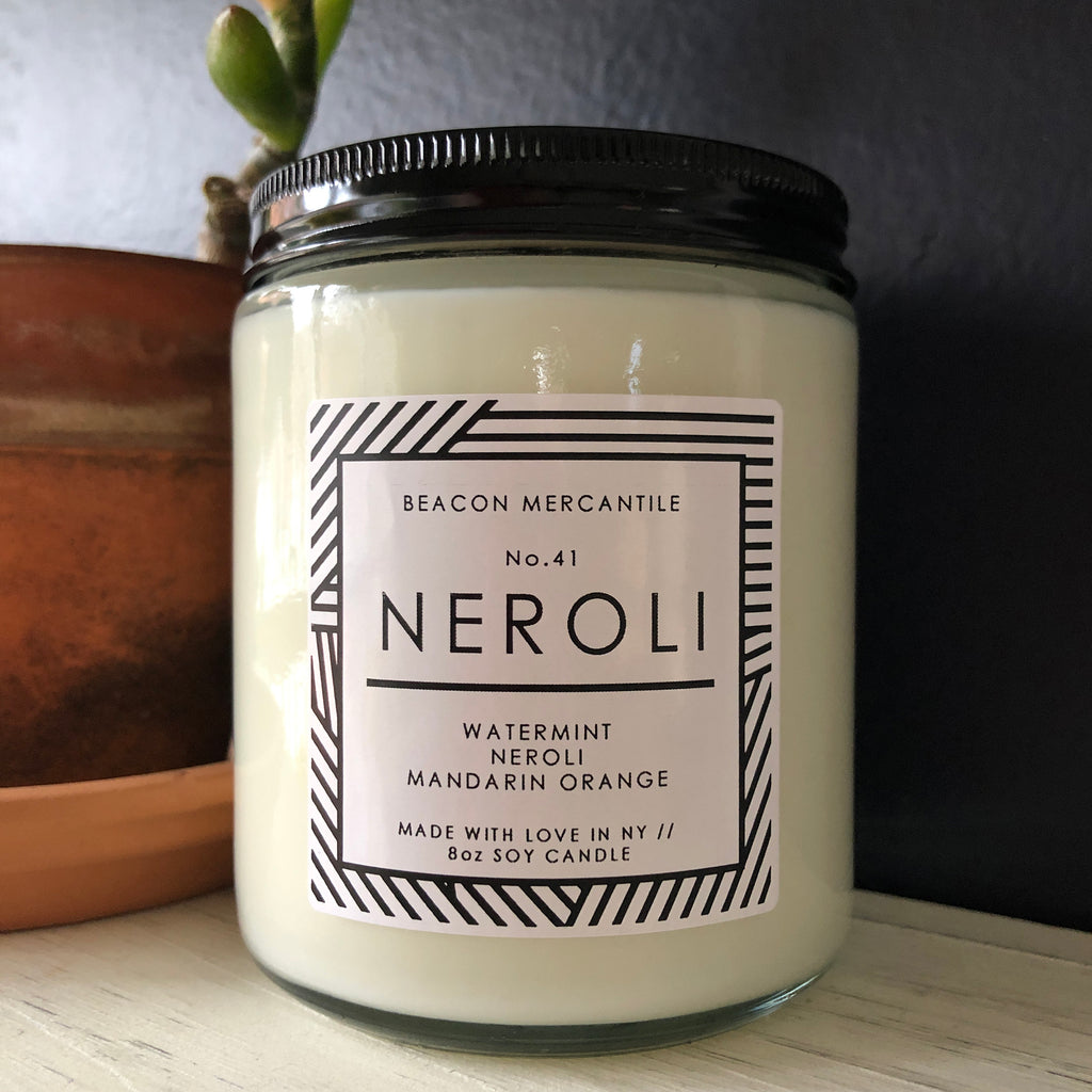No.41 Neroli // Recycled Glass Candle