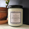 No.5 Orange Blossom // Recycled Glass Candle