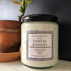 No.22 Santal & Peony // Recycled Glass Candle