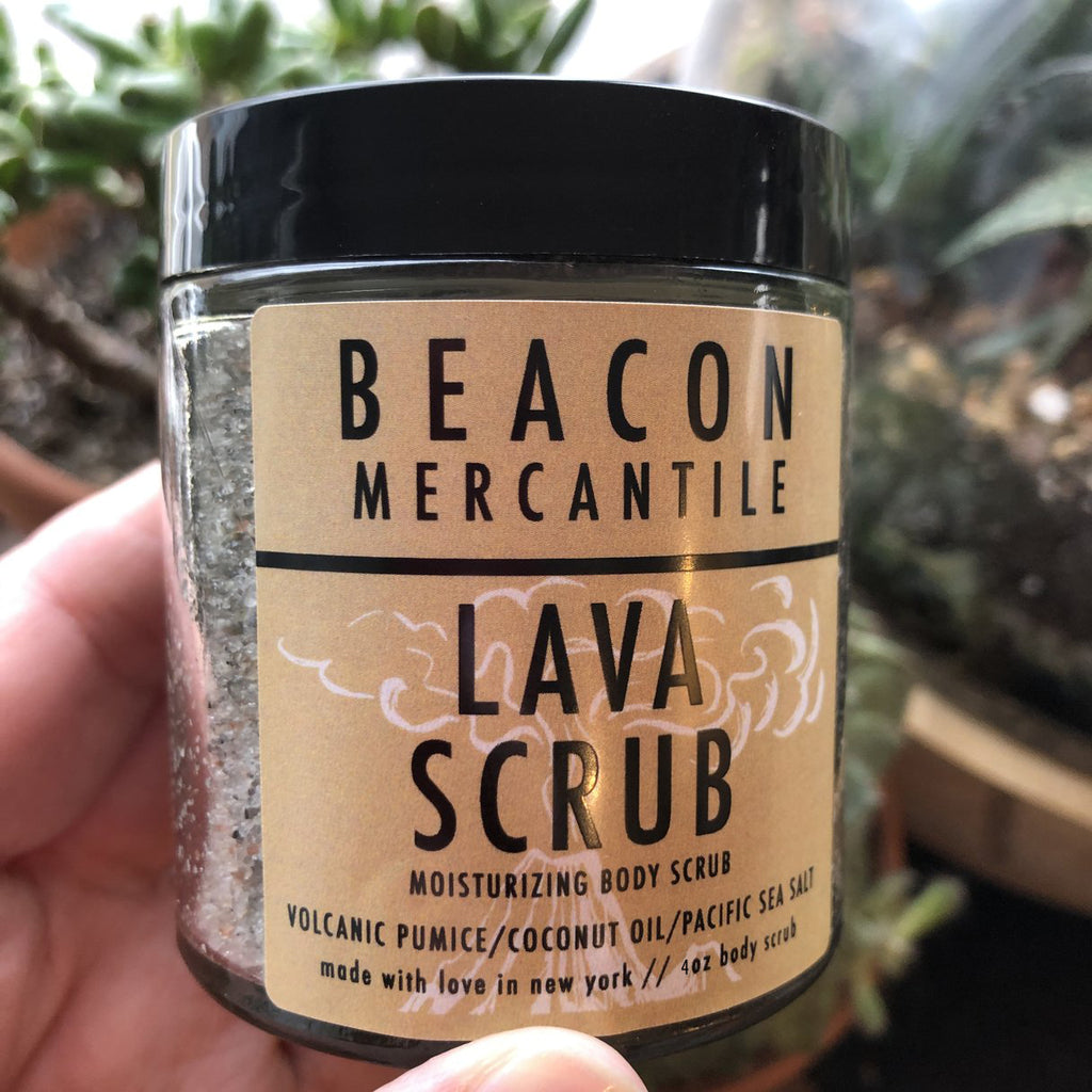 Lava Scrub- Volcanic Pumice, Coconut Oil, Pacific Sea Salt