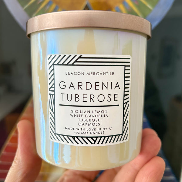 Opal Glass Candles