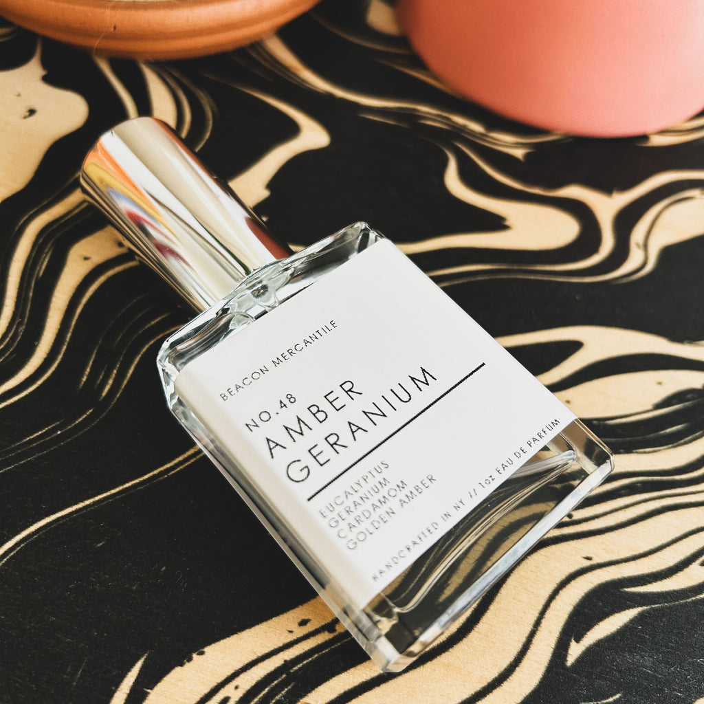 No.48 Amber Geranium // 30ml Eau de Parfum