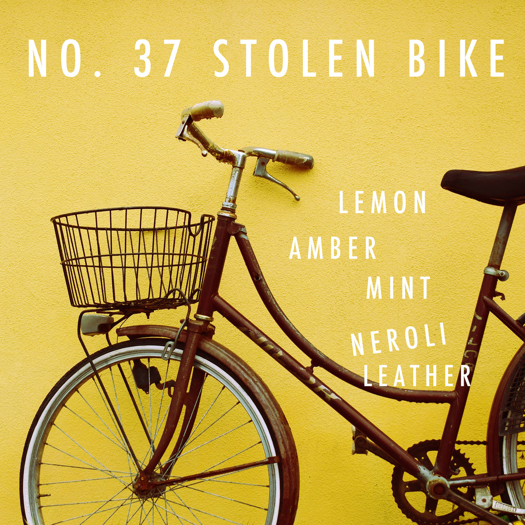 No. 37 Stolen Bike // Recycled Glass Candle