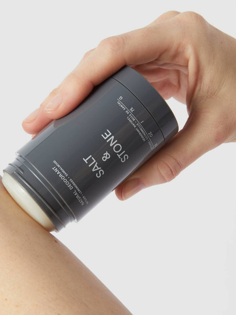 Salt & Stone // Natural Deodorant- Eucalyptus, Bergamot, Vetiver