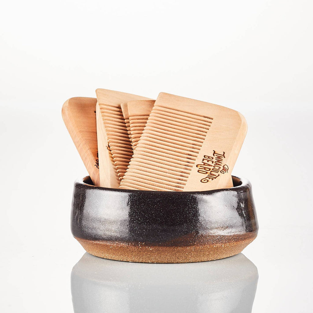 The Immaculate Beard // Wooden Beard Comb