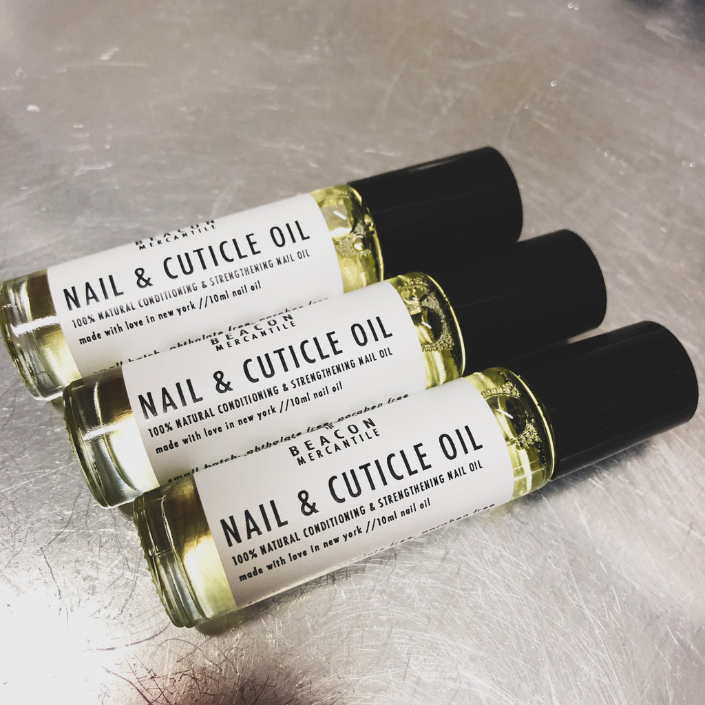 Strengthening Nail & Cuticle Oil- Cucumber Seed, Manuka, Lavender, Rosemary