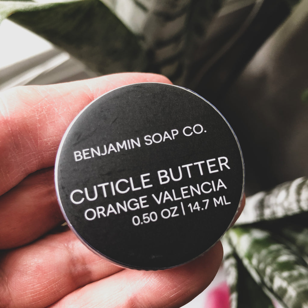 Benjamin Soap Co. // Cuticle Butter- Valencia Orange