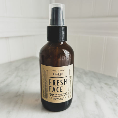 Fresh Face- Lathering Botanical Oil Cleanser with Lavender, Sweet Orange, and Neroli