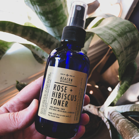Rose + Hibiscus Balancing Facial Toner