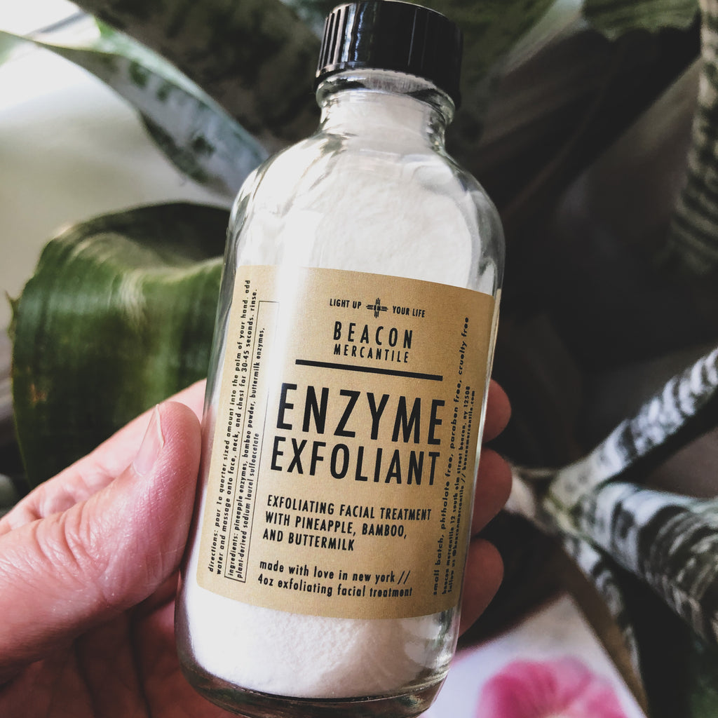Enzyme Exfoliant with Bamboo, Buttermilk, and Pineapple